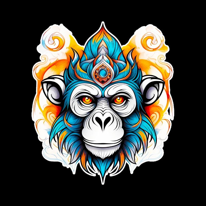 Monkey Stencil