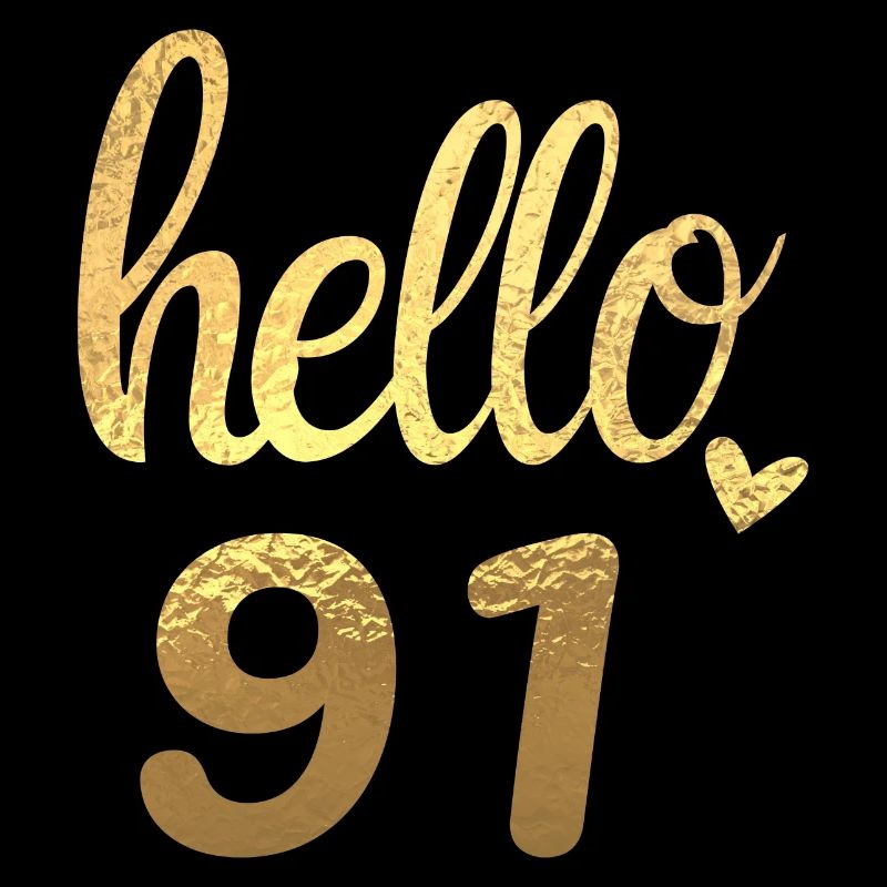 Hello 91 doré