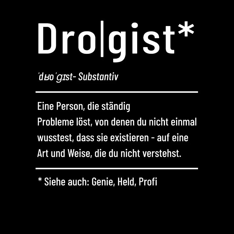 Drogist - Definition - Lexikon