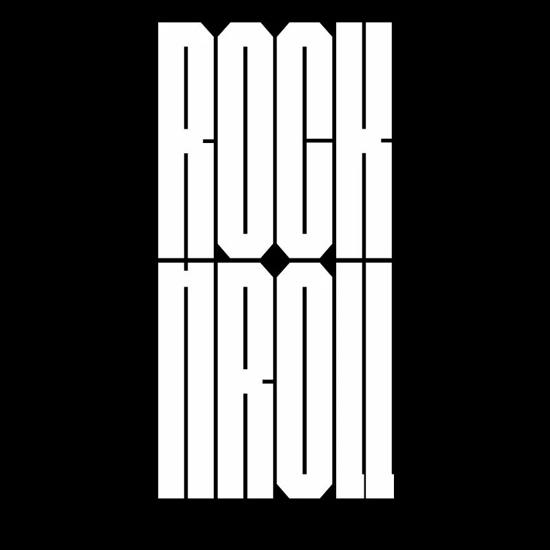 Design de logo Rock and Roll audacieux