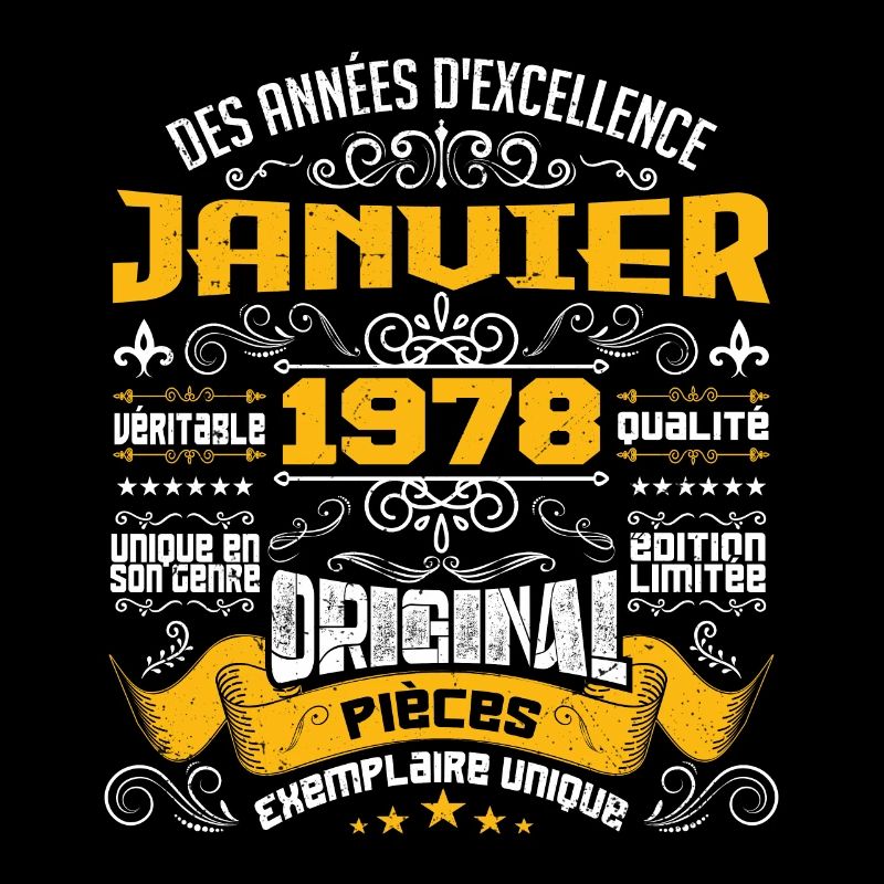 JANVIER 1978 | ORIGINAL PIÈCES