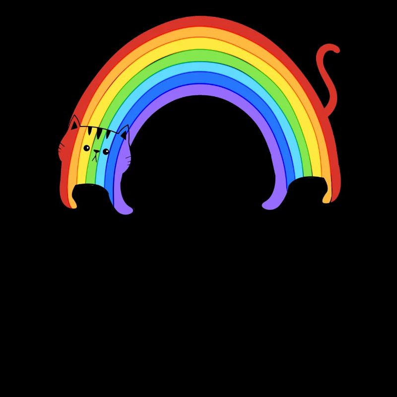 Regenbogen-Katze