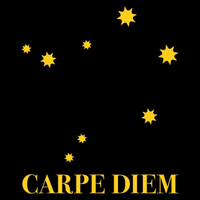 Carpe Diem nutze den Tag Sternbild Waage Libra Ode