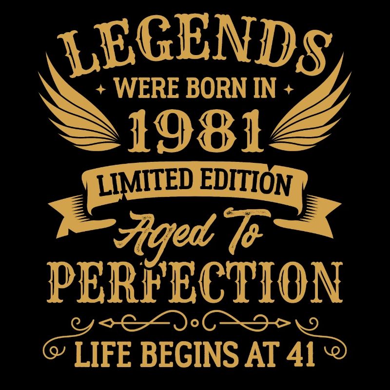 Die Legenden wurden 1981 in limitierter Auflage geboren