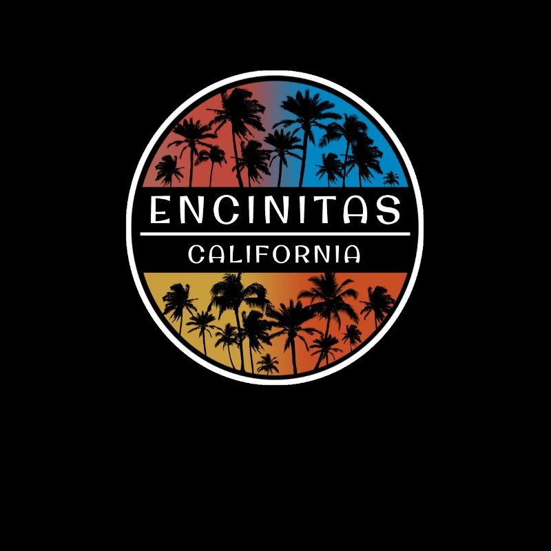 Encinitas California Souvenir de vacances élégant