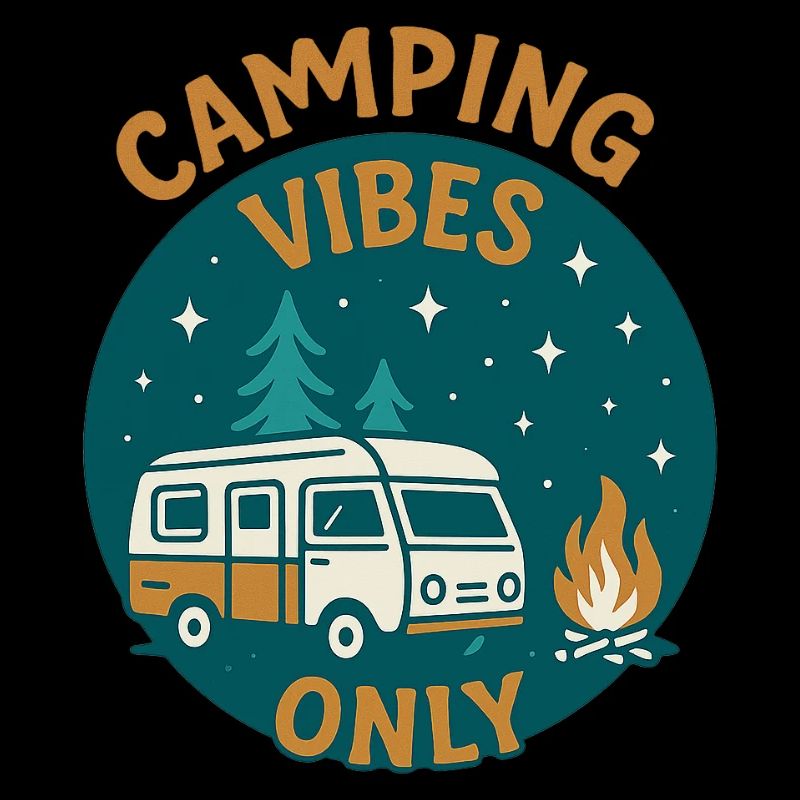 Camping Vibes Only - Freizeit Design