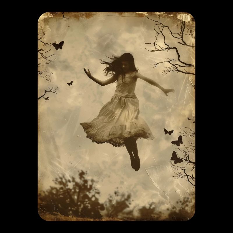 Das schwebende Mädchen