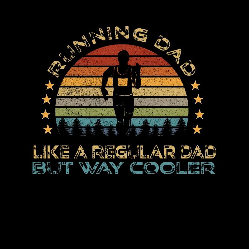 Running Runner Läufer Marathon Dad Geschenk