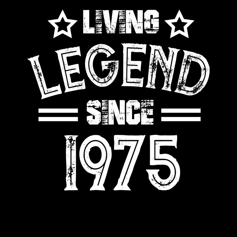 Living Legend since 1975 75er Geschenk