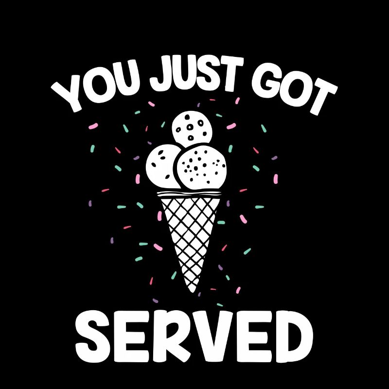 Eiscreme Eis lecker Waffel essen Geschenk