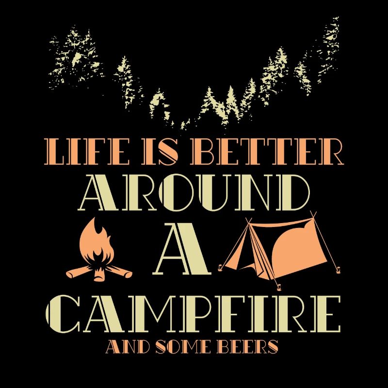 Campfire Camping Camping