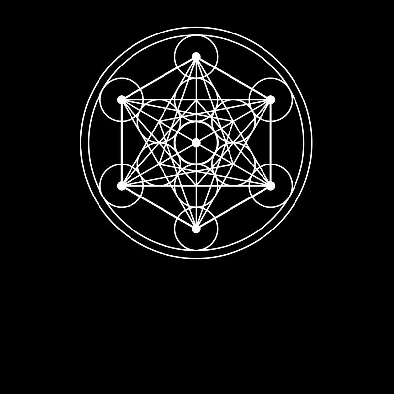 Géométrie sacrée du cube de Metatron