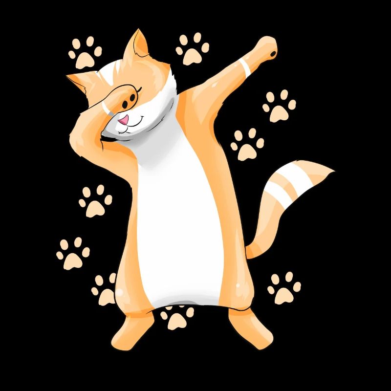 Dancing cat Cat lover gift Siamese cat