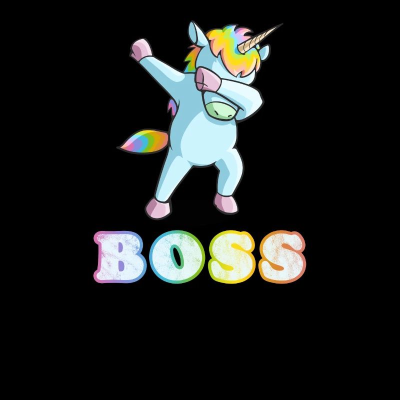 Dabbing Einhorn Boss Junge Geburtstag Geschenk
