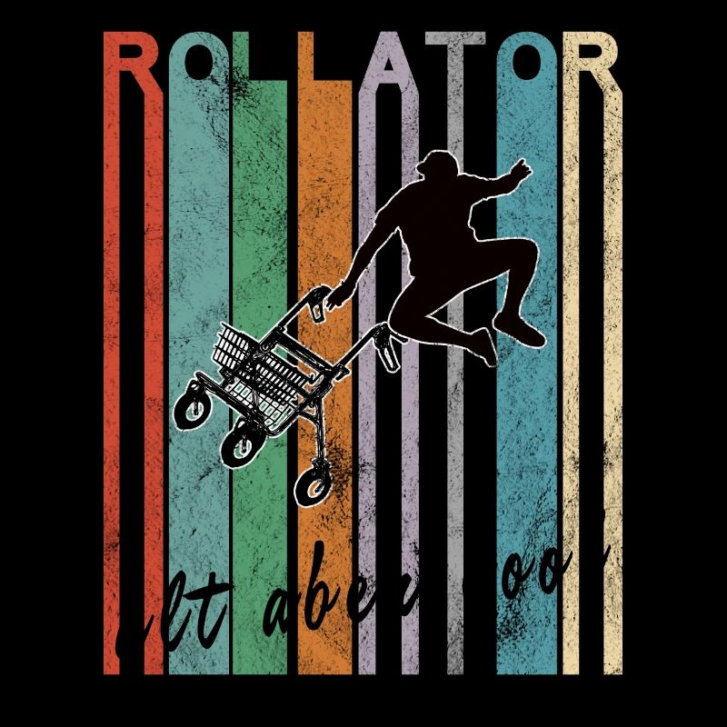 Rollator Vintage Freestyle Alt aber Cool Geschenk