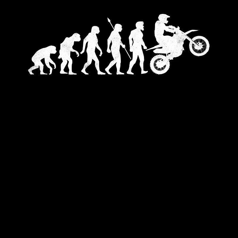 Biker Motorradfahrer Motorrad Evolution