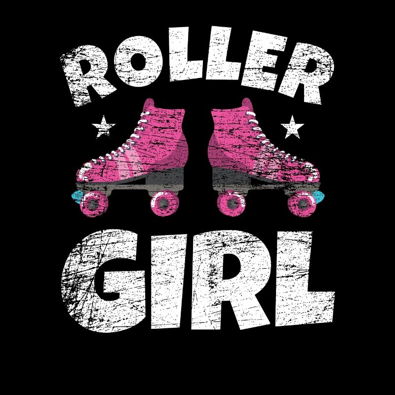 Fille de roller skate