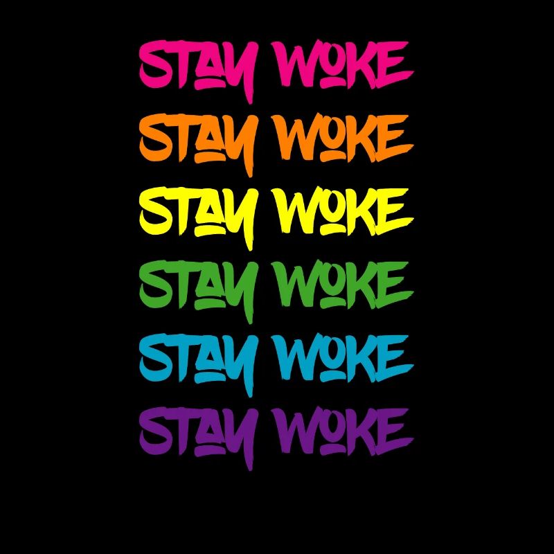 Bleib Woke Pride Rainbow