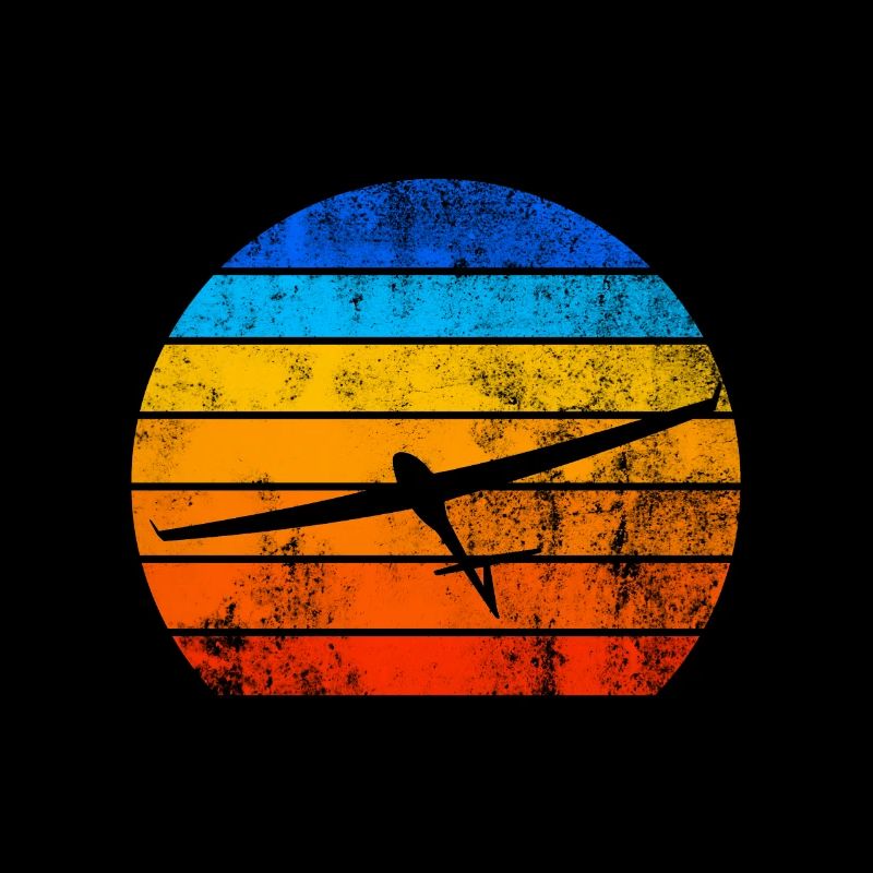 Coucher de soleil planeur