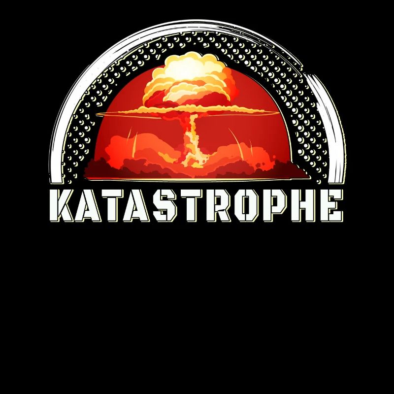 Katastrophe, Atombombe, Explosion Geschenkidee