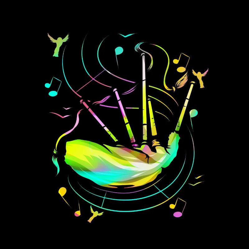 Musicien écossais cornemuse cornemuse