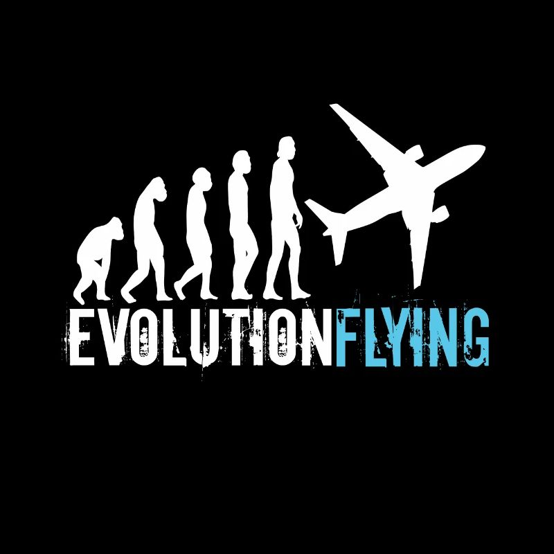 Pilot Evolution Flying Airplane Aviator Boing