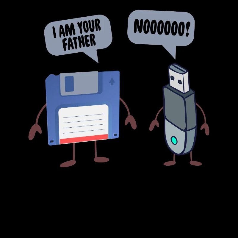 I AM YOUR FATHER USB Floppy Disk Funny Computer