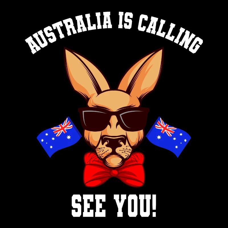 Australien is calling Abschiedsgeschenk Backpacker