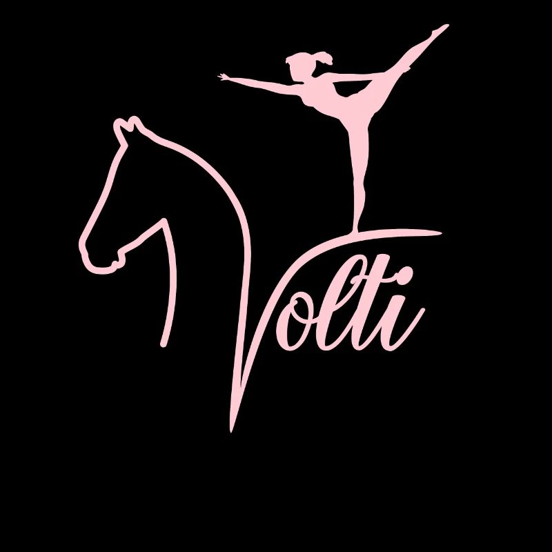 Pferde Reiten Volti Voltigieren Mädchen Geschenk