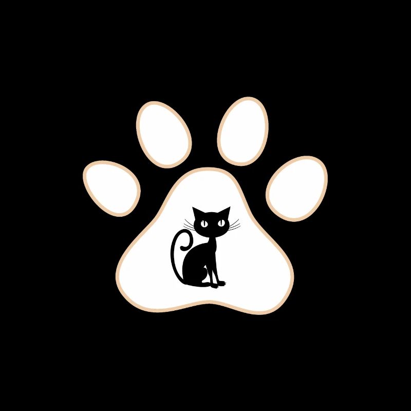 Cadeau de patte de chat chat