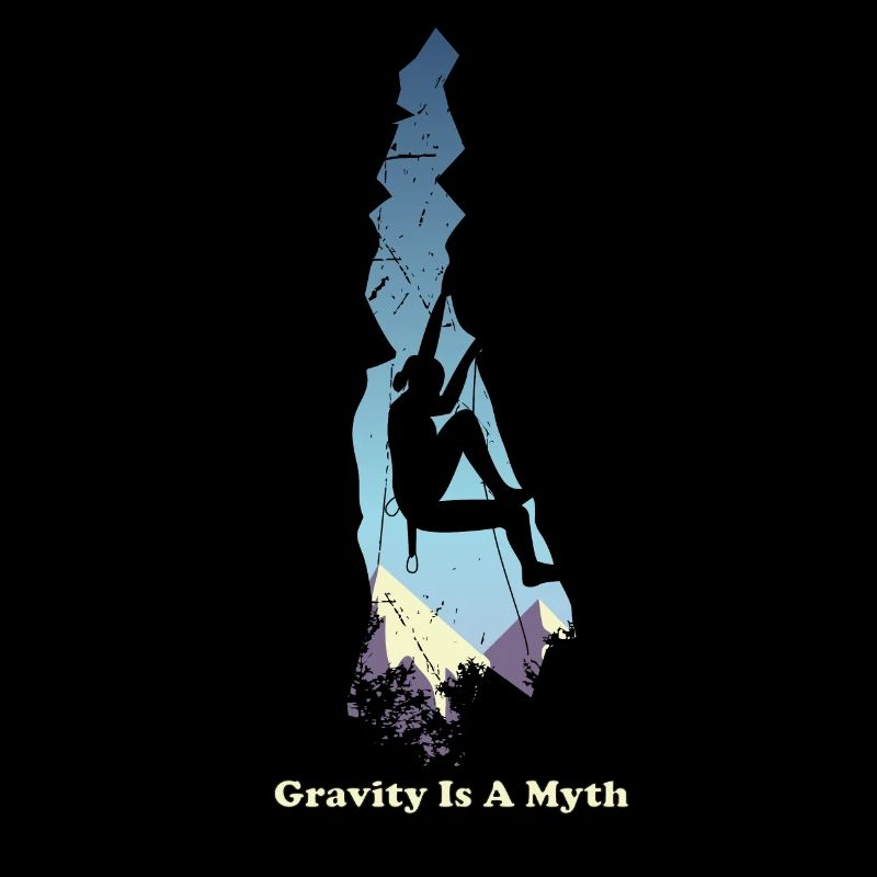 Felsklettern Bergsteigen Boulder Klettern Spruch