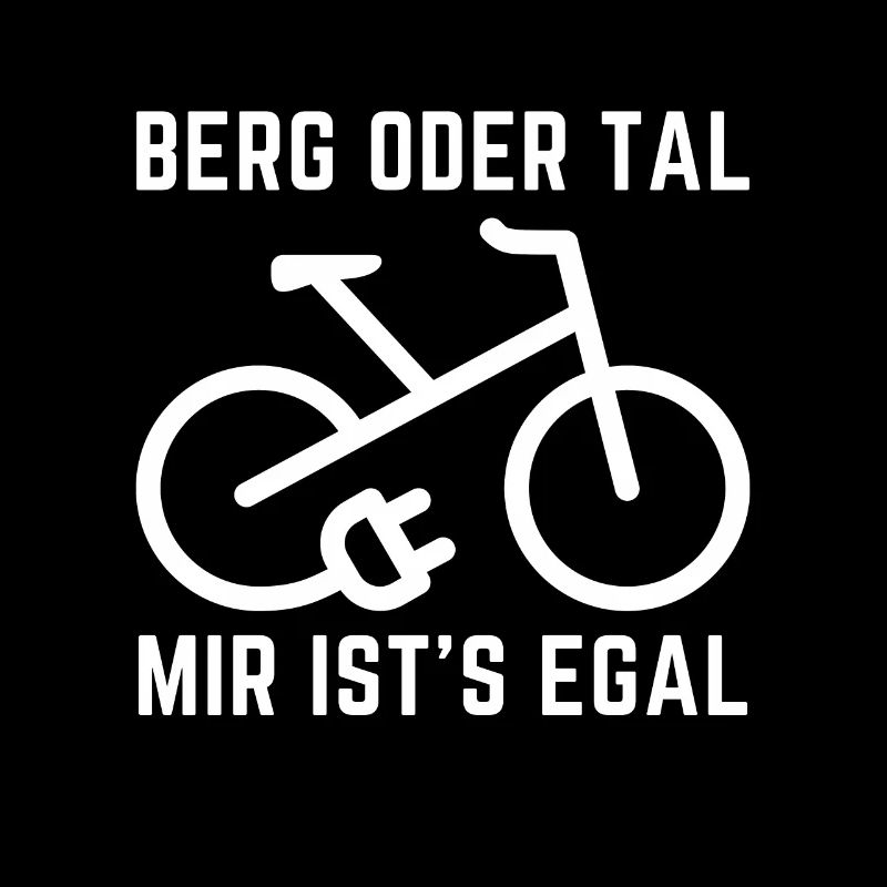 E-Bike Berg oder Tal Mir ist es egal
