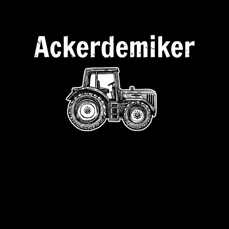 Ackerdemiker Traktor Bio Bauer Gülle Mann Jungs