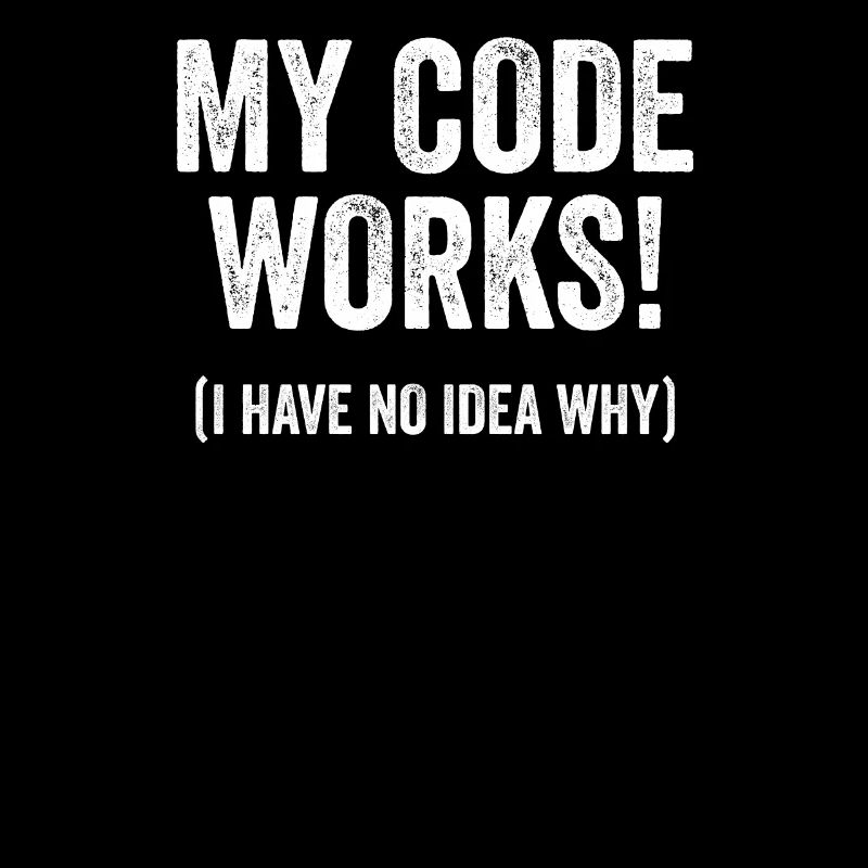 Lustiger Programmierer Entwickler-Code Humor Zitat