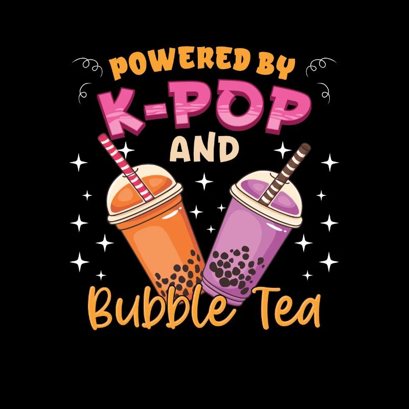 Powered By KPOP and Bubble Tea... K-Pop