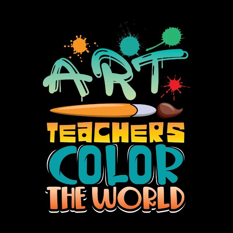 Kunst Lehrer verleihen der Welt farbe