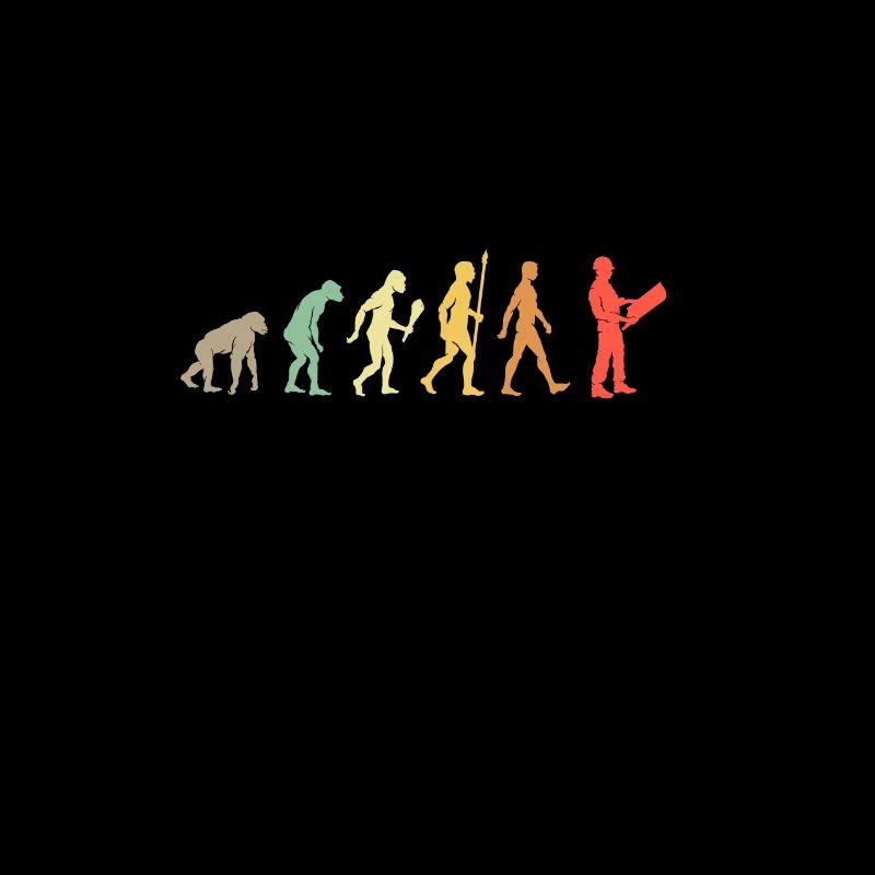 Vintage Evolution Architekt Geschenkidee