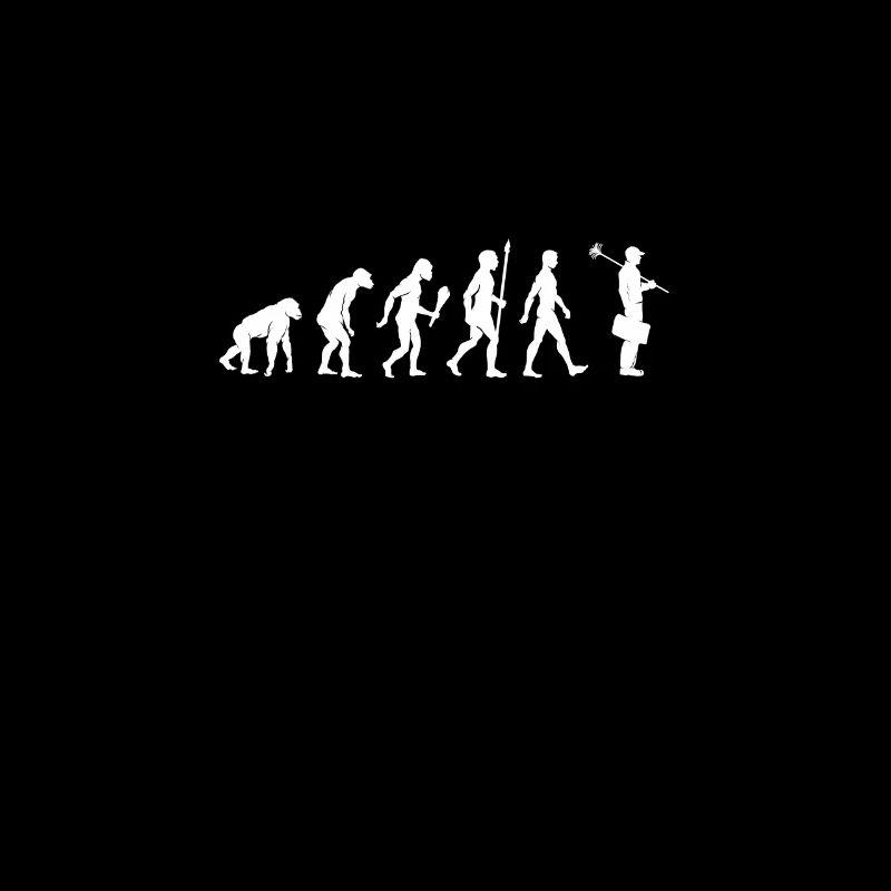 Lustige Schornsteinfeger Evolution Geschenkidee