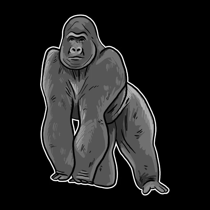 Illustration de gorille