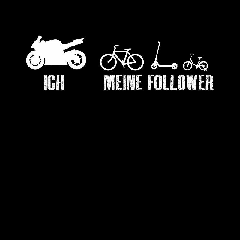 Evolution Motorradfahrer Biker Meine Follower
