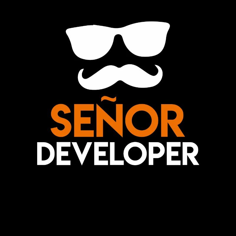 Senor Developer Programmierer Entwickler Nerd