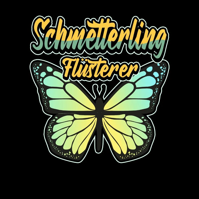 Lustig Schmetterling Flüsterer Spruch Geschenk