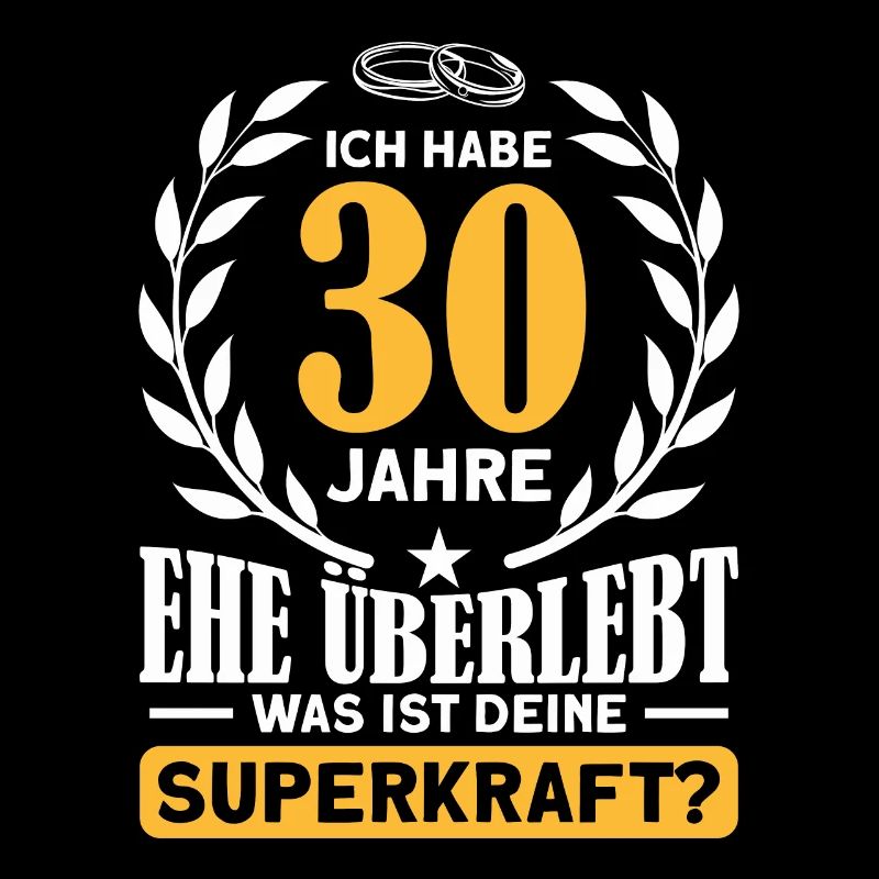 30. Hochzeitstag Ehepaar Perlenhochzeit