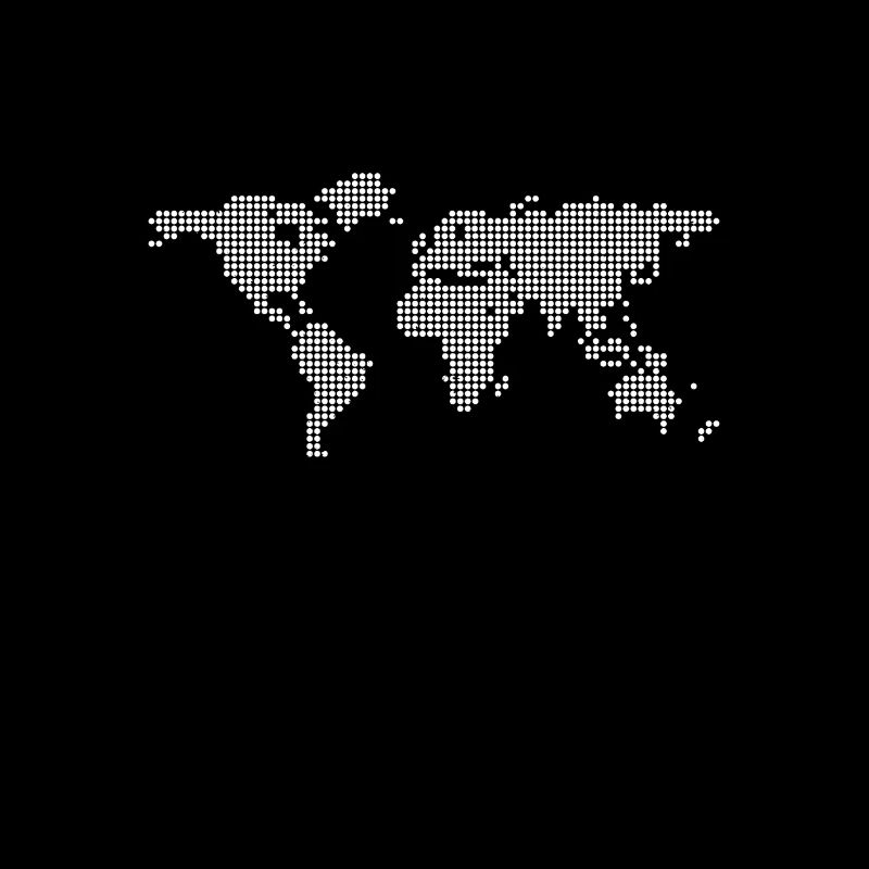 World Map Gift Idea Travel