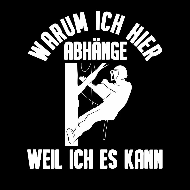 Baumklettern Baumpfleger Arborist Baumkletterer