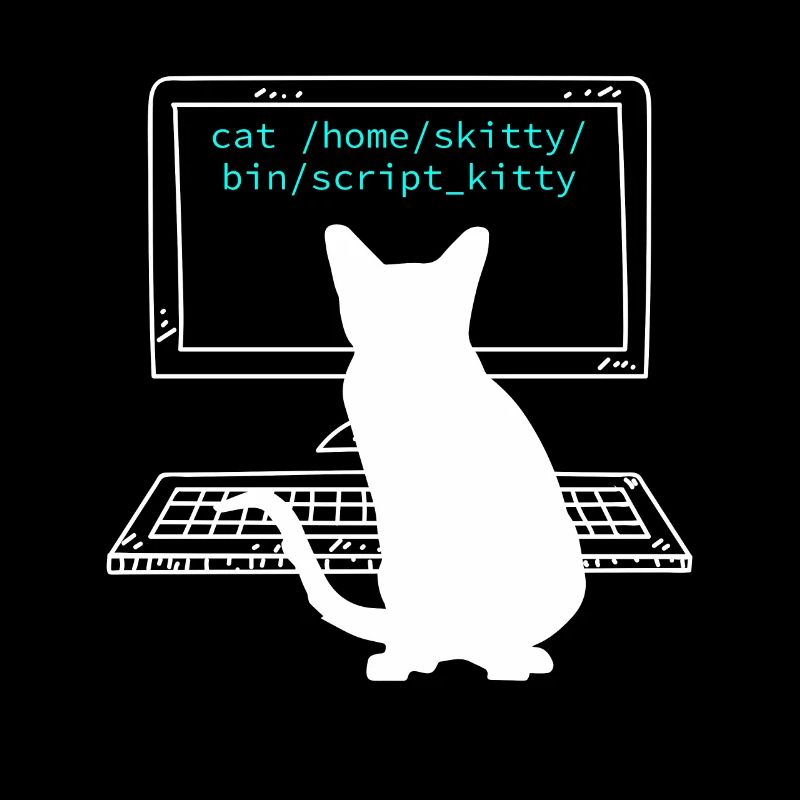 Propriétaire de chat Programmeur Codeur Informaticien