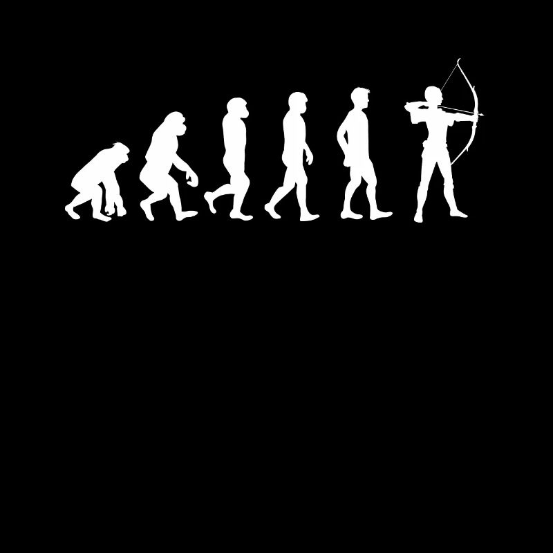 Evolution des Bogenschießens