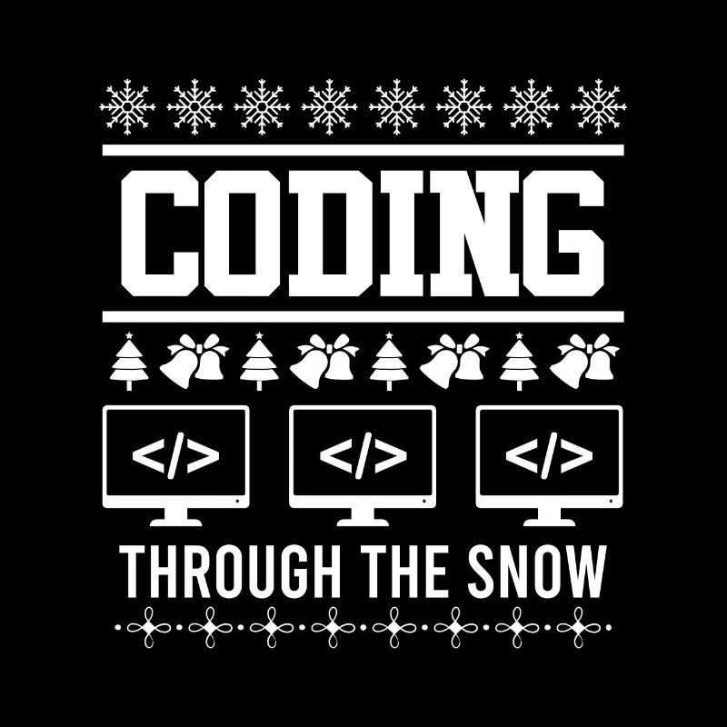 Coder Ugly Christmas Christmas Coding through