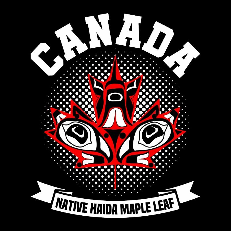 Canada Native Haida Maple Leaf
