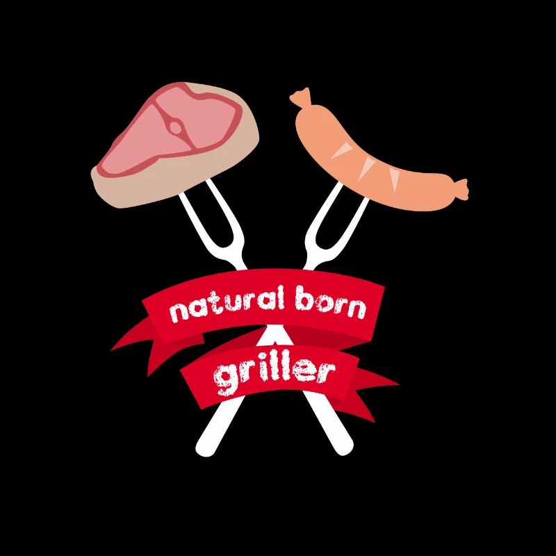 Natural Born Griller BBQ Barbecue Gift